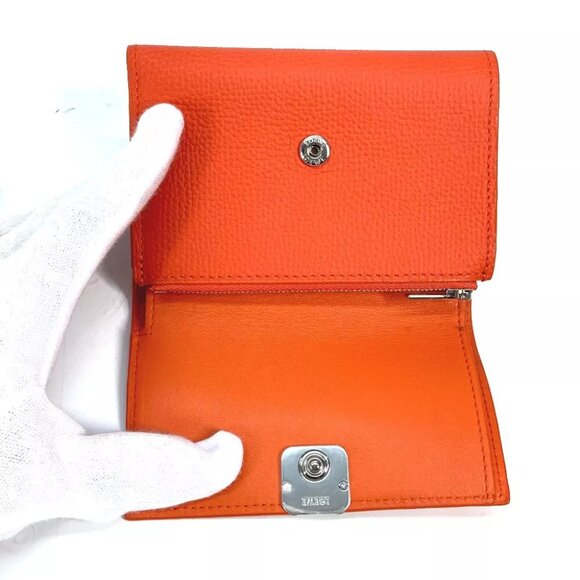 LOEWE C821S33X07 anagram Vertical wallet small Compact wallet Trifold wallet - Picture 5 of 10